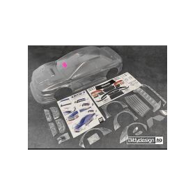 Bittydesign KANJO-S 1/7 clear body for ARRMA Felony,...