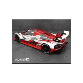 Bittydesign ARES-1 1/7 clear body for ARRMA Infraction/Limitless, 1.5mm thickness / BDGT7-AS1