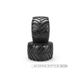 JConcepts Golden 73s - Monster Truck tire - blue compound (Fits - #3439 3.2 x 3.6" MT wheel) / JCO4037-01