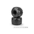 JConcepts Golden 73s - Monster Truck tire - blue compound (Fits - #3439 3.2 x 3.6" MT wheel) / JCO4037-01