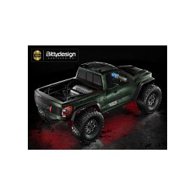 Bittydesign ROCK1 1/10 clear body for Vanquish VS4-10 Phoenix Rock Crawler, Pre-Cut, 1mm, full set (include the cab, the rear side panels, the interior cockpit) / BDCR-RK1-VS4