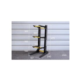 Koswork RC Car H475mm Pit / Display Stand (3 Layer) / KOS50743
