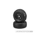 JConcepts Landmines - yellow compound - (pre-mounted for Arrma Mojave) / JCO4011-30951