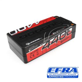 RUDDOG Racing ProStock 4400mAh 150C/75C 7.4V Short Stick...