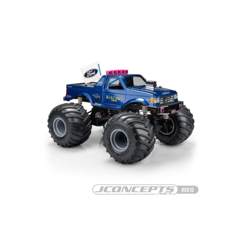 JConcepts BIGFOOT 4 Louisville, 1990 Ford F-250 body set w/ accessories / JCO0610