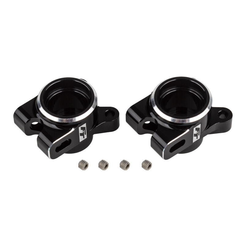 Team Associated RC10B7 FT Rear Hub Set, black / AE92472