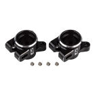 Team Associated RC10B7 FT Rear Hub Set, black / AE92472