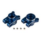 Team Associated RC10B7 FT Rear Hub Set, HRC, blue / AE92473