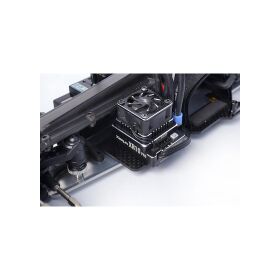 Koswork Kyosho Mid Optima 2022 Carbon Radio Plate/ESC Mount Set / KOS04321