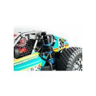 Koswork Tamiya Rear 12mm Blue Big Bore Buggy Shock Set (2) / KOS04410TAR