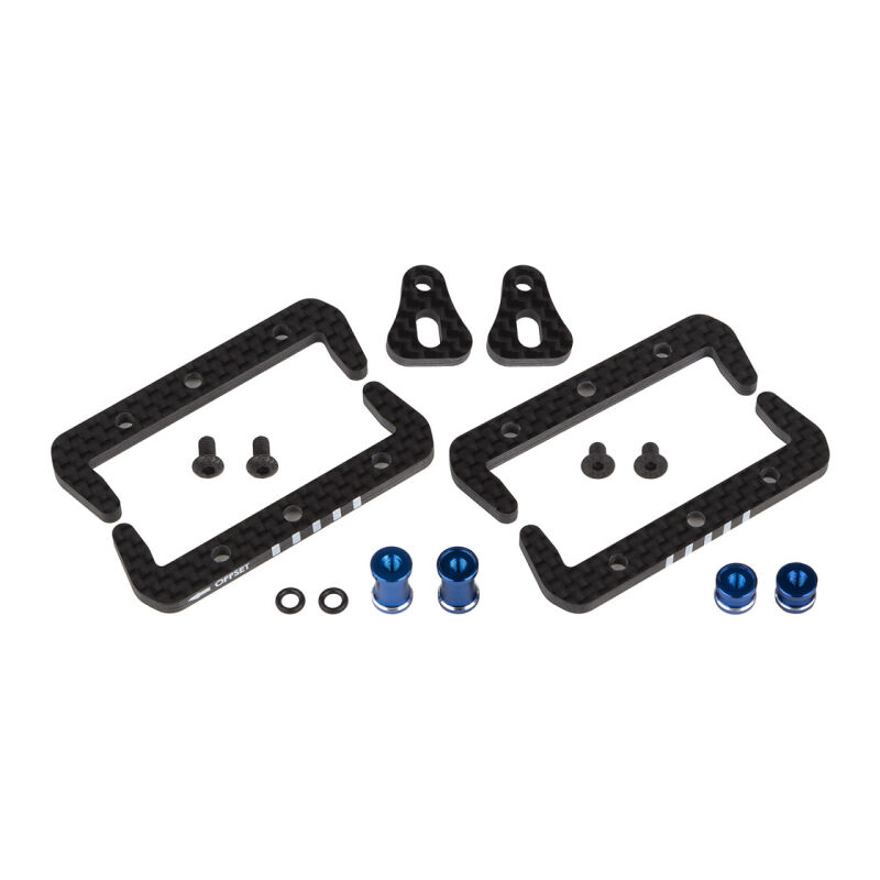 Team Associated RC10B7 Factory Team Battery Mount Set / AE92482