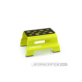 JConcepts metal car stand - yellow / JCO2903-9