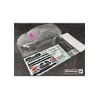 Bittydesign SKODA Fabia RS Rally2 1/10 190mm rally clear body, LightWeight 0,8mm (wing included) / BDRX-190FRS2