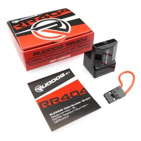 RUDDOG RR404 2.4GHz 4-Channel Receiver (Compatible with Futaba F-4G) / RP-0803
