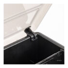 JConcepts parts box, black / smoke gray (~14.5" x 11" x 2.375") / JCO5128-28