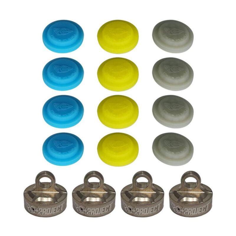 RC-Project Shock Cups for TLR 8ight X / RCPJ-TLR8X-003