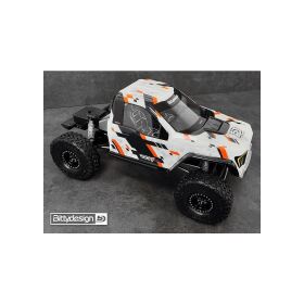 Bittydesign ROCK1 1/10 clear body for all 313mm wheelbase Rock Crawler models, Pre-Cut, 1mm, only cab / BDCR-RK1-C