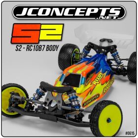 JConcepts S2 - RC10B7 body w/carpet | turf | dirt wing / JCO0615