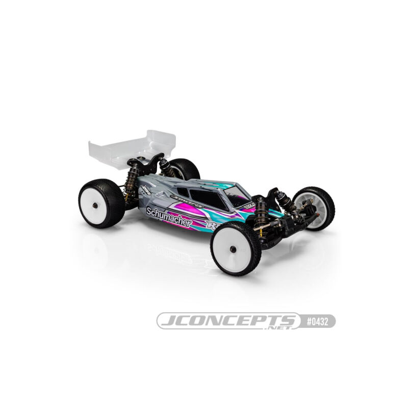 JConcepts S2 - Schumacher LD3 body w/ Carpet | Turf | Dirt wing - light weight / JCO0432L