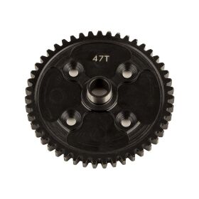 Team Associated RC8B4 Spur Gear, 47T Mod 1, metal / AE81596