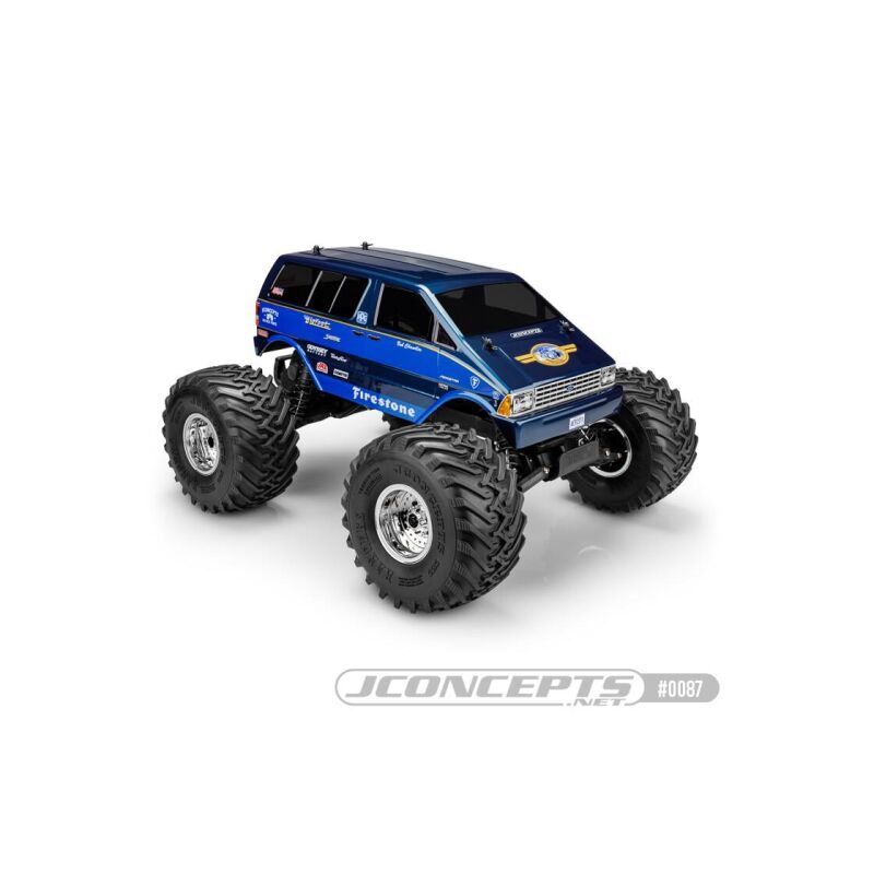 JConcepts 1985 Ford Aerostar, BIGFOOT® Shuttle, 9.75 WB / JCO0087