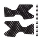 Team Associated RC8B4.1 FT Rear Suspension Arm Inserts, carbon fiber / AE81668