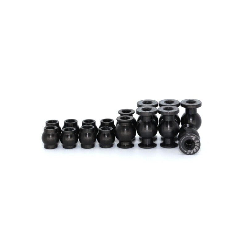 RC-Project Kit Balls "REVERSE" in Ergal 7075-T6 for Team Associated RC8B4 | RC8B3.2 / RCPJ-AEB3.1-100