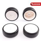 Sweep D-R3 Highend compound Pre-glued TC Rubber tires (D-36deg | EXP-SX Inserts | 4pcs) / SR-D-36R3PGSX