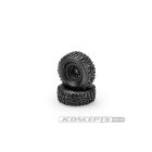 JConcepts Landmines - green compound, 57mm OD pre-mounted on #3446 wheel, black (Fits - Traxxas TRX-4M) / JCO4065-32412