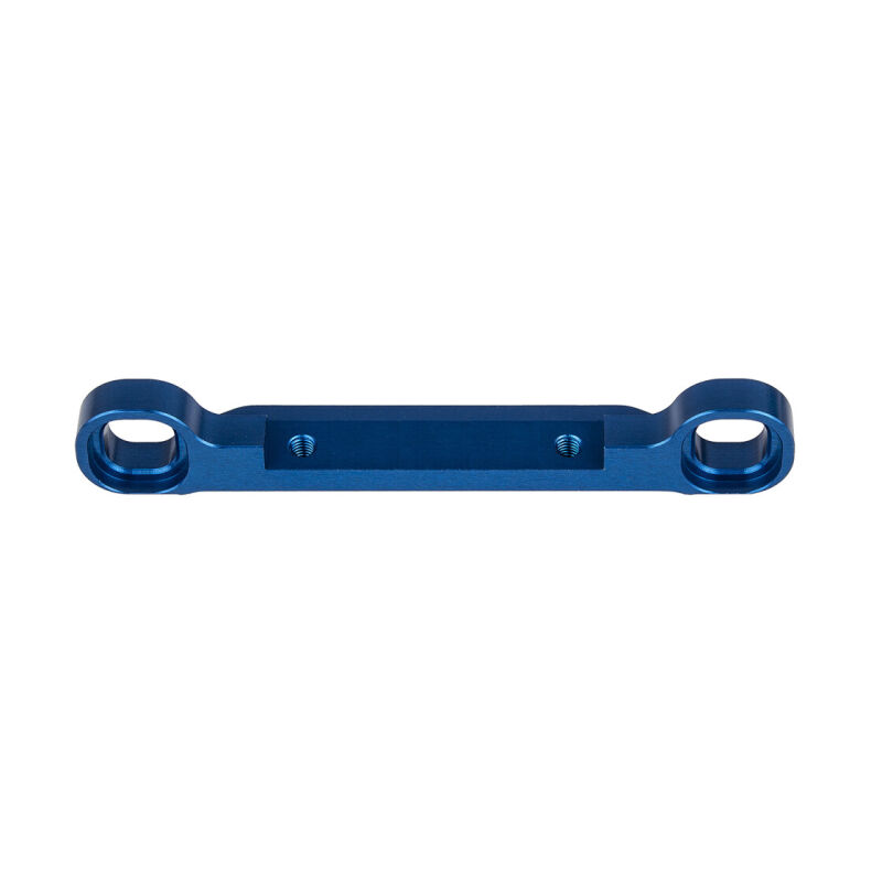 Team Associated RC8B4.1 Upper Link Mount, angled, blue aluminum / AE81647