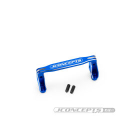 JConcepts RC10B7 | RC10B7D servo mount bracket, blue /...