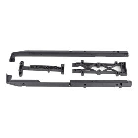 Team Associated SR7 FT Lower Chassis Brace Set, carbon /...