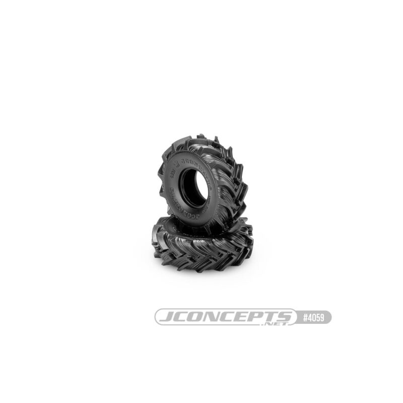 JConcepts Fling Kings - green compound - (Fits - 1.0" SCX24 wheel) - 63mm OD / JCO4059-02