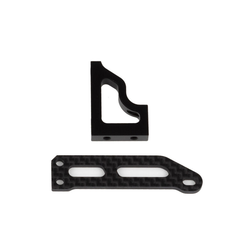 Team Associated RC10B74.2 Servo Mount Set, Decoupled Slipper / AE92377
