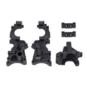 Team Associated RC10B7 FT Gearbox, carbon / AE92406