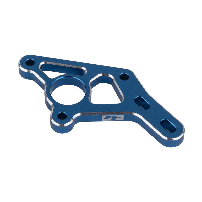 Team Associated RC10B7 FT Motor Mount, blue aluminum / AE92475
