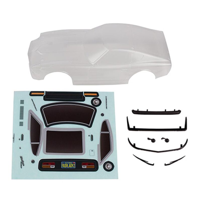 Team Associated SR27 Datsun 240Z Body Set, clear / AE21812