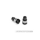 JConcepts RC10B7 Fin titanium rear stand-off, (stealth black) - 10mm / JCO5160-2