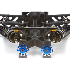 RC-Project Rear Standoff +3/0mm in Spring Steel for XRAY XB8 / RCPJ-XRAYXB8-007