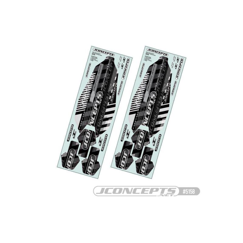 JConcepts RC10B7 | RC10B7D precut chassis protective sheet, 2pc. / JCO5158