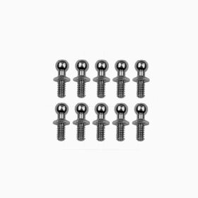 Team Associated RC10 Ballstud Set .20, silver / AE6271