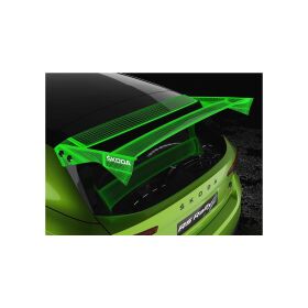 Bittydesign SKODA Fabia RS Rally2 clear wing replacement, 1,5mm extra hard, Pre-Cut / BDRX-FRS2RWXH