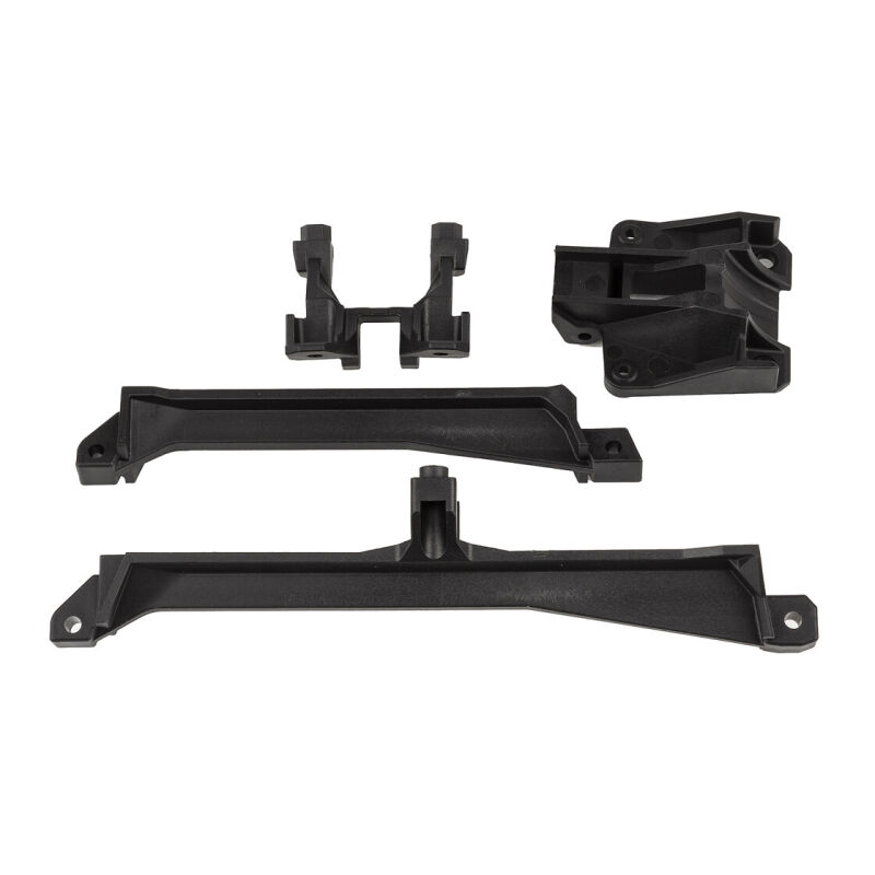 Team Associated SR7 Upper Chassis Brace Set, front and rear / AE26008