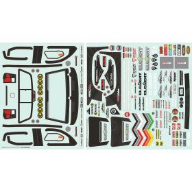 Element RC Knightwalker Body Decal Sheets / AE42280