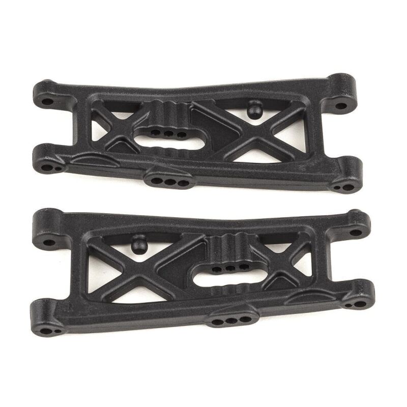 Team Associated RC10B7 FT Front Suspension Arms, carbon / AE92411