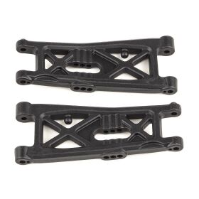 Team Associated RC10B7 FT Front Suspension Arms, carbon /...