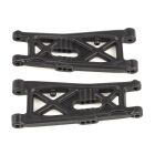 Team Associated RC10B7 FT Front Suspension Arms, carbon / AE92411