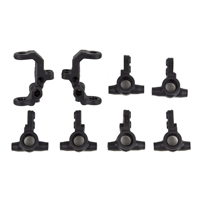Team Associated RC10B7 Caster and Steering Blocks / AE92414