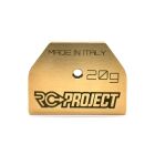 RC-Project Front Chassis Weight 20g for HB Racing 819RS/819/817 / RCPJ-HB819-010