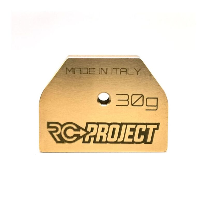 RC-Project Front Chassis Weight 30g for HB Racing 819RS/819/817 / RCPJ-HB819-011